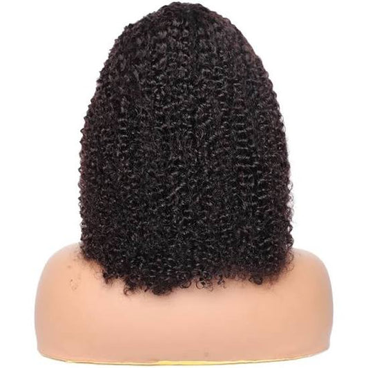 BeuMax Brazilian 13x4 Afro Kinky Curly Lace Front Human Hair Wigs